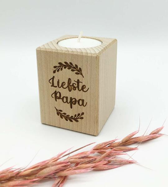 Theelichthouder 'Papa'